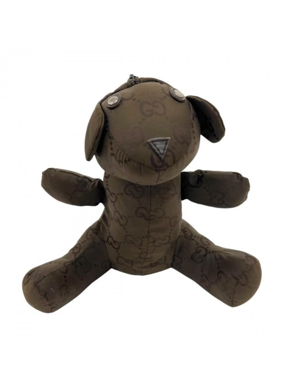 Gucci Tote Bag Bear Eco Nylon Brown